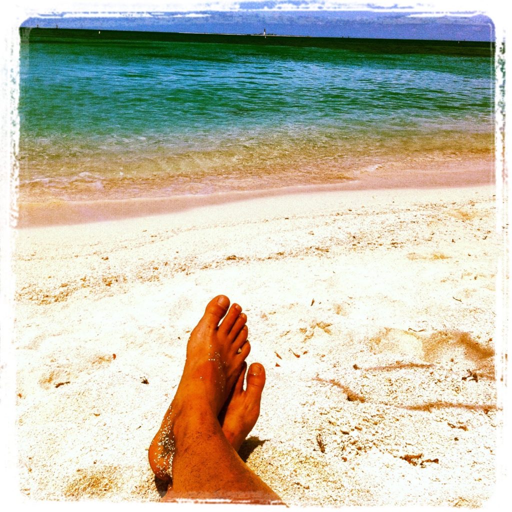Feet at the Beach