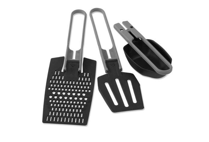 Spatual, Large Spoon, and Grater Spatula